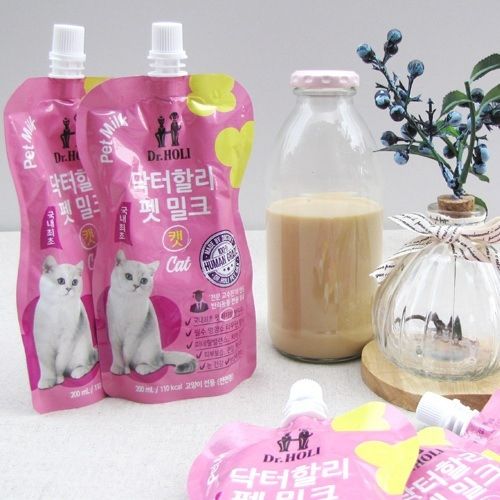 dr-holi-pet-milk-pouch-200ml-cat-for-cat-นมสำหรับสัตว์เลี้ยง-นมสำหรับแมว