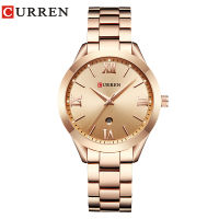 CURREN Gold Watch Women Watches Ladies 9007 Steel Womens celet Watches Female Clock Relogio Feminino Montre Femme