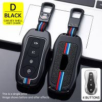 {Lili Car product} เคสกุญแจรถยนต์เปลือกที่วางฝาครอบสำหรับ Geely Tugella 2020 Boyue Atlas Pro Gili Tugella Key Remote พวงกุญแจป้องกัน Accessori