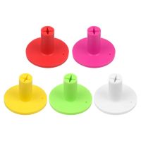 1Pc 38mm Golf Tee Holder Rubber Durable Golf Mat Training Practice Accessories Colorful Durablef Sports Part Golf Tees Holder