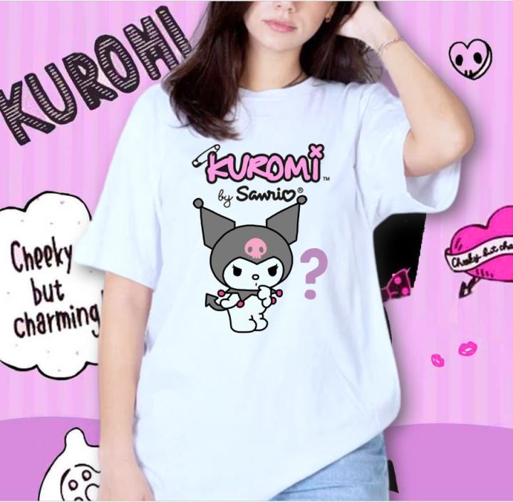 NEW BATCH KUROMI TEENS AND ADULT SHIRT UNISEX | Lazada PH