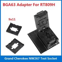 BGA63 Adapter For RT809H Programming Socket RT-BGA63-01 V2.0 0.8MM 9X11 Grand Cherokee NW267 Test Clamshell Adapter Holder