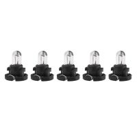 5pcs T4 12V Car Interior Instrument Light Bulbs Auto Dashboard Lamps Air Conditioning Button Indicator Light for Mazda Nissan