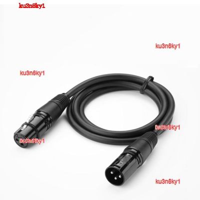 Ku3n8ky1คุณภาพสูง2023 XLR สายไฟต่อ XLRM เชื่อมต่อ XLRF สาย XLRF เชื่อมต่อ XLRM สำหรับแบตเตอรี่ DIY หรือสายสัญญาณเฉพาะเวที