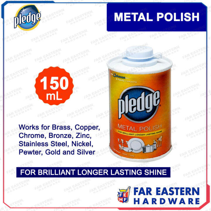 PLEDGE Metal Polished 150mL Lazada PH