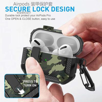 pro 2 case with switch carbon fibre camouflage earphone for men luxury airpods keychain