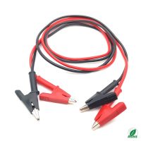 High Quality Double-ended Alligator Clip Electrical Clamp Insulated Test Lead Cable 1m /3.3ft Electrical Circuitry Parts