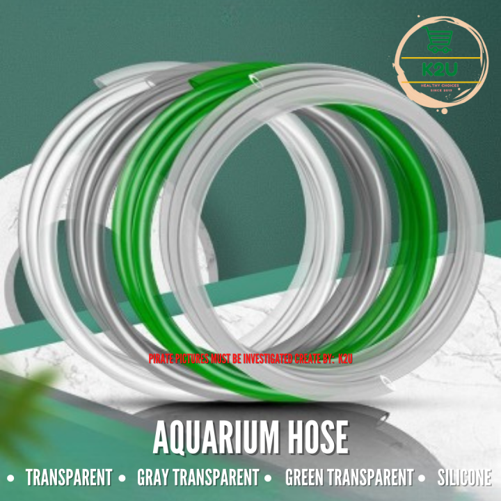 AQUARIUM Hose Filter Canister Water Pipe Clear Hose 9/12mm, 12/16mm, 14