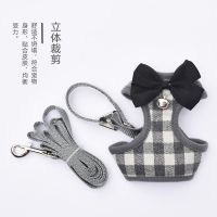 [COD] Small dog cat leash adjustable walking chain milk kitten pet supplies chest strap