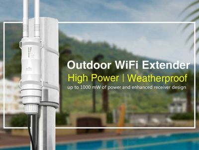 Wireless Router AP 2.4G+5GHz ตัวกระจายสัญญาณ Wifi Outdoor Long Range Wireless Access Point Outdoor WiFi Coverage Booster Extender WiFi Base Station