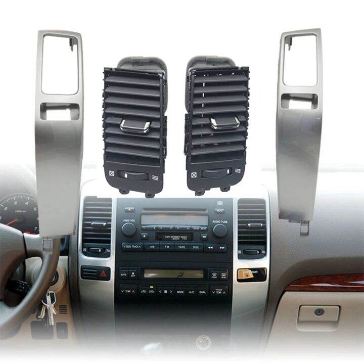 Car Air Vent Dashboard Air Vent Sensor Panel for Toyota Land Cruiser