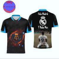 [xzx180305 design] Real-Madrid V-neck T-shirt 27 High quality quick drying and gender free new definition style