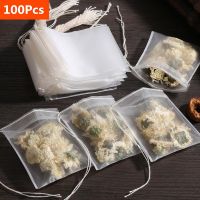 Disposable Tea Bags Filter Bags for Tea Infuser with String Heal Seal Food Grade Non-woven Fabric Spice Filters Teabags