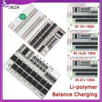 JIEZH Durbale BMS PCM 3S/4S/5S สมดุลการชาร์จ 18650 Li-ion เครื่องชาร์จแบตเตอรี่ Balancer แผงวงจรป้องกัน