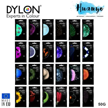 Dylon Permanent Fabric Dye 1.75oz - Velvet Black Multipack of 12