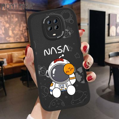 เคสฝาพับสำหรับ Xiaomi Redmi Note 9 Pro Note 9S Note 9S Pro Max เคสโทรศัพท์ซิลิโคนนิ่มหนัง NASA น่ารักเคสป้องกันกล้องคลุมทั้งหมดฝาหลังกันกระแทกเคสโทรศัพท์นิ่มสำหรับเด็กผู้หญิง