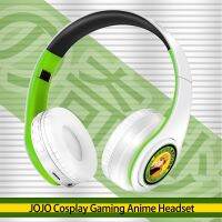 Anime Earphone JoJos Bizarre Adventure Cosplay Props Wireless Headphone Bluetooth Stereo Adjustable Foldable Headset