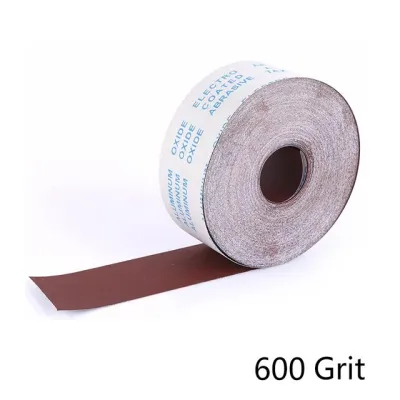 กระดาษทรายสำหรับขัดเงาม้วนผ้าสำหรับขัดหินกรวด60-800 1เมตรสำหรับขัดเครื่องมือขัดเฟอร์นิเจอร์งานไม้โลหะ