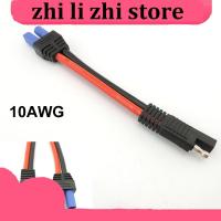 zhilizhi Store 10AWG Thick  EC5 Female Power Cord to SAE power Adapter connector Cable SAE Plug Copper Wire for car Battery Solar panel plug