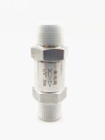 1/8 1/4 1/2 BSP Male To Male One Way Check Valve Non-return Inline 304 Stainless Steel