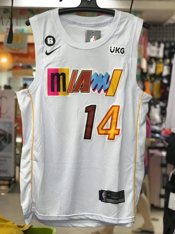 Tyler Herro Basketball Jersey,#14 Miami Heat Jersey, Breathable Wear  Resistant Vintage Basketball Jersey,nba Training Uniform Jersey,Pink-M :  Buy Online at Best Price in KSA - Souq is now : Fashion
