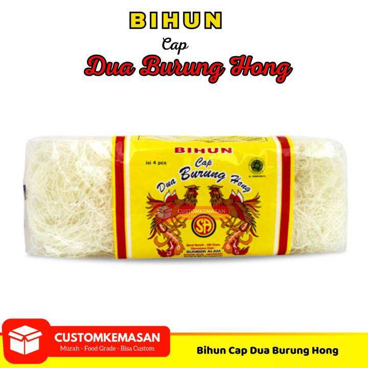 Bihun Cap Dua Burung Hong / Bihun Putih / Bihun 250gr | Lazada Indonesia