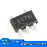 10Pcs Original SY8089AAAC SOT-23-5 SY8090A ซิลค์สกรีน: KV *** SOT23-5 3A/5.5V Synchronous Step-Down DC-DC Regulator ใหม่เดิม