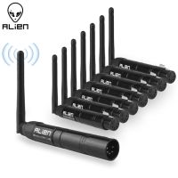 ALIEN เครื่องควบคุม5 Pin DIN 2.4G ไร้สาย DMX DFI ตัวรับสัญญาณเครื่องส่งสัญญาณ XLR สัญญาณ DMX512สำหรับไฟย้ายหัวเลเซอร์เวที