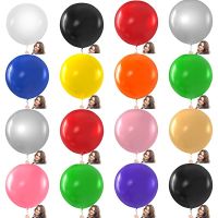 36Inch Large Balloon Colorful Round Latex Helium Balloon Wedding Baby Shower Birthday Party Decoration Baby Shower Globos Balloons