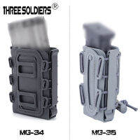 Scorpion Tactical MOLLE อุปกรณ์เสริมกล่อง5.56 &amp; 7.62 Elastic Quick Pull Box CS Waist Tool Box