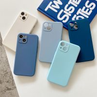 Silicone for IPhone 14 13 12 X XR XS SE2020 7 8 Straight Soft Cover