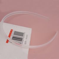 【CC】 20PCS 8mm Plain Plastic Headbands with Rows Teeth Teethed Hair Hoops for Kids Accessories Base Hairbands