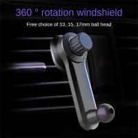 Universal Car Phone Bracket Accessories 360 Degree Rotary 17mm Ball Head Car Air Vent Gravity Phone Holder Clip Car Accessories Car Mounts