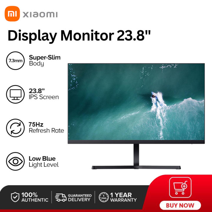 XIAOMI Mi 23.8" Desktop Monitor 1A 1080P Ultra Slim Low Blue Light ...