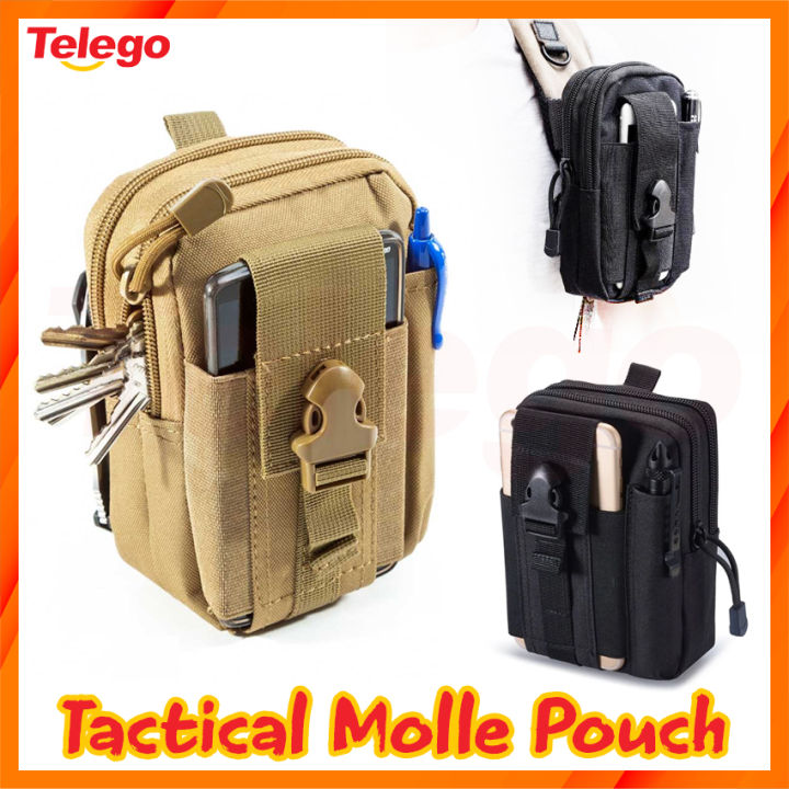 Tactical Molle Pouch Utility Belt Waist Bag Pocket with Cell Phone