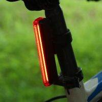 Bicycle Tail Light MTB Road Cycling Rear LED Safe Flashlight Seatpost Mounted Caution Lamp Bike Accessories Medicine  First Aid Storage