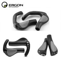 ERGON มือจับแฮนด์จักรยาน GP5 GP3 GP1จักรยานเสือภูเขาด้ามจับขยายได้ที่จับแฮนด์จักรยานยึดได้