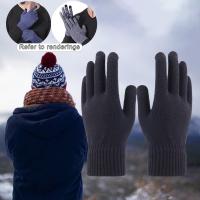 Daywolf Winter Warm Gloves Lining Anti-Slip Grip Touch Screen Thick Unisex for Outdoor Sport