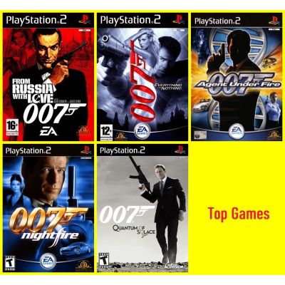 007  แผ่นเกม PS2 ทุกภาค