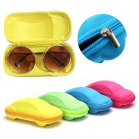 【cw】hot Children Car Shaped Glasses Kids Strage Cases Sunglasses Automobile Styling Cas