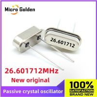 (10 ชิ้น) 26.601712MHz 26.601712M Passive Crystal Oscillator ควอตซ์เรโซเนเตอร์ HC-49S DIP2 ใหม่เดิม 26.601712MHZ