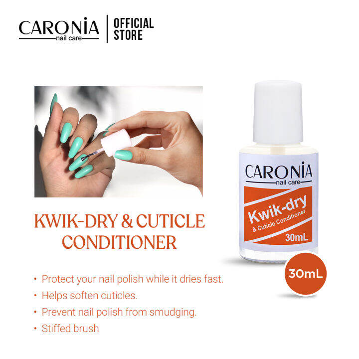 Caronia Kwik Dry and Cuticle Conditioner in 30ml Lazada PH