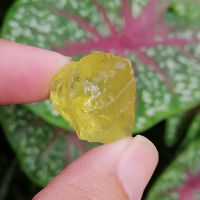 Lemon Quartz เลมอน ควอส น้ำหนัก 33.80 กะรัต พลอยก้อน ดิบ แท้ ธรรมชาติ พลอยแท้ หินแท้ หินอัญมณี