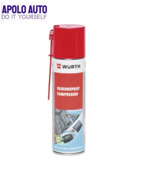 Chai xịt dầu silicon Wurth Silicone spray 500ml 