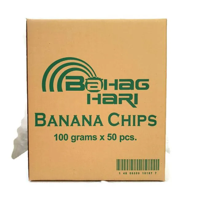 Bahaghari Banana Chips 50 X 100 Grams Lazada Ph