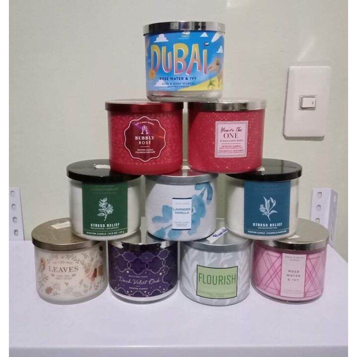 Bath And Body Works 3 Wick Candle Durable Lazada Ph