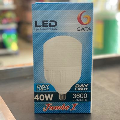 โปรโมชั่น+++ หลอดไฟ LED light bulb แสงขาว40W GATA ราคาถูก หลอด ไฟ หลอดไฟตกแต่ง หลอดไฟบ้าน หลอดไฟพลังแดด
