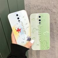 เคสสำหรับ OPPO R17 Pro เคสซิลิโคนลายการ์ตูน OPPO R17Pro นิ่มเคสฝาหลังภาพวาดสีน้ำมันข้าง