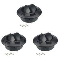 2X Universal Round A/C Air Outlet Vent for RV Bus Boat Yacht Air Conditioner Vent Accessories Repair Kit Part Φ100/75