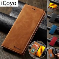 เคสหนังสำหรับ Xiaomi Poco X4 X3 M4 NFC M3 F3 10T Pro ฝาครอบกระเป๋าแบบพับได้ Redmi Note 11 11S 10S 10 9S 9A 9C 8 7 12T 11T 11T